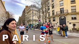 Paris France LIVE  Marathon de Paris 2024  Last 1 Kilometer [upl. by Ardua]