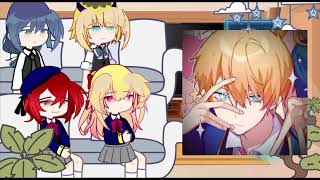 Oshi no ko react to Aquamarine Hoshino as Ayanokouji Kiyotaka  Part 1  Gacha club [upl. by Urbanna3]