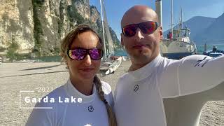 Lake Garda 2021  Nacra Inter 20  Campione Univela 4K60 GoPro 9 Catamaran sailing [upl. by Baten]