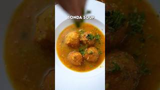 BONDA SOUP arunavijay food cooking easyrecipe souprecipes winter foodie rain [upl. by Wight]