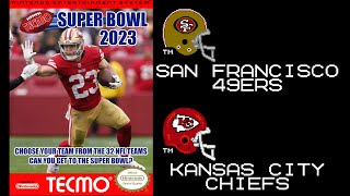 Tecmo Super Bowl 2023 Final Edition Predicts Super Bowl LVIII [upl. by Joashus]