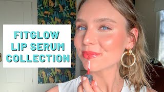 Fitglow Lip Serum Collection Swatches Review amp Comparison  Concealer Lipstick amp Lumi Firm [upl. by Dorri451]