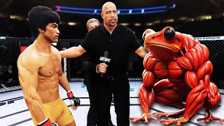 UFC 4 Bruce Lee vs Battle Toad EA Sports UFC 4 [upl. by Ailito]