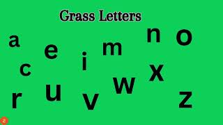 Learn SkyGrass Root letter for Kids learnletters [upl. by Letnuhs321]