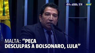 Magno Malta quotLula deveria estar no inquérito das fake newsquot [upl. by Anilos]