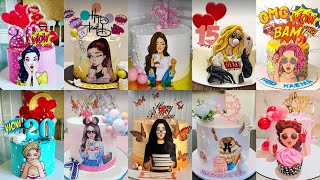 💃Teenage Girl Birthday Cake DesignsSimple Cake DesignCake DesignBirthday CakeCake Recipe [upl. by Yattirb438]