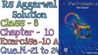 Profit and Loss  Class 8 Exercise 10A Question 21 to 24  Rs Aggarwal  Md Sir [upl. by Aivataj]