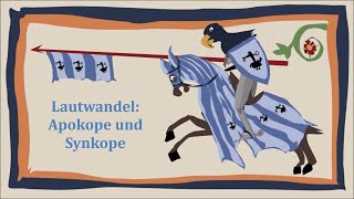 Lautwandel Apokope und Synkope  Mittelhochdeutsch Grundlagen [upl. by Asilehc]