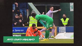 📺 HIGHLIGHTS  Yeovil Town 14 Notts County [upl. by Azarria]