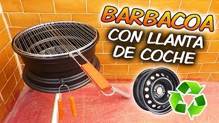 BARBACOA CON LLANTA DE COCHE 🔥🔥🔥 [upl. by Donatelli]