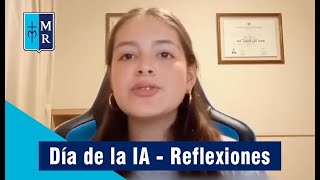 Día de la IA  Reflexiones  María Reina 2024 [upl. by Renie]