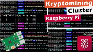 Raspberry Pi Kryptomining Cluster  Ich werde Reich  NICHT [upl. by Elime]