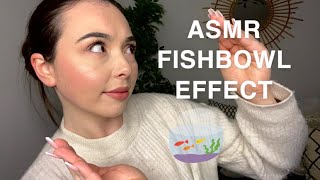 ASMR FISHBOWL EFFECT  INAUDIBLE WHISPERING  MOUTH SOUNDS [upl. by Orlosky]