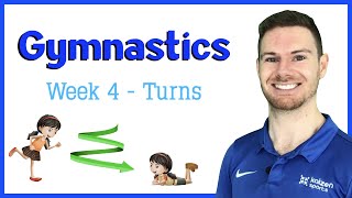 Gymnastics  Turns  Week 4 [upl. by Vernor]