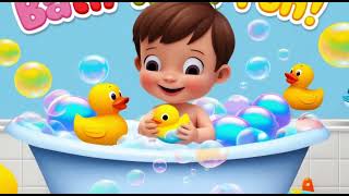 quotBath Time Fun Song for Kids  kids songs nursery rhymes babyquot [upl. by Anegue179]