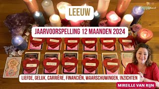 LEEUW STERRENBEELD JAARVOORSPELLING 2024  TAROT  LENORMAND ASTRO  MIREILLE VAN RIJN [upl. by Mackenie]