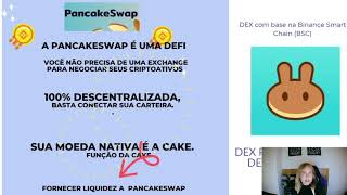 Pancakeswap Parte 1 Farming staking renda passiva [upl. by Gnourt781]