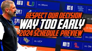 Florida Gator Way to Early Football Schedule Preview [upl. by Asirb]