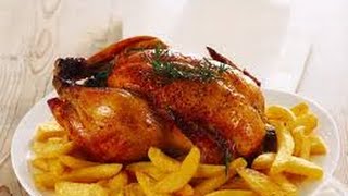 Ricetta veloce pollo arrosto con patate Quick recipe roast chicken with potatoes快速配方烤雞，土豆， [upl. by Eldoree59]