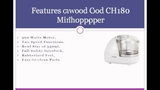 Kenwood CH180 Mini Chopper Review [upl. by Atteniuq62]