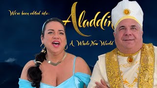 A Whole New World – TheBigCrabCake amp Jennifer Take Aladdin by Storm [upl. by Nessnaj304]