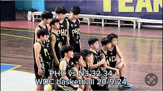 PHC vs N3 WDC basketball 20924 [upl. by Ahsied]