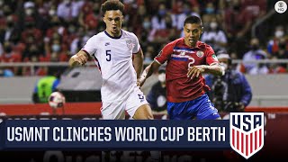 USMNT punches ticket to 2022 World Cup  Costa Rica vs USA Recap  CONCACAF WCQ  CBS Sports HQ [upl. by Alur]