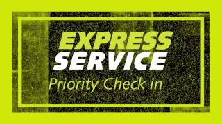 GOLDCAR rental Express Service pick up your car in 5 minutes [upl. by Yttig]