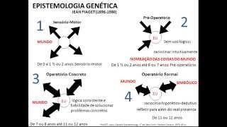 Epistemologia Genética de Jean Piaget  Video Aula [upl. by Ohce]