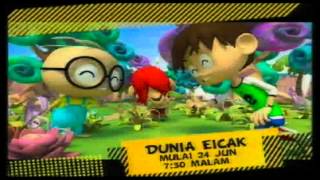 Promo Dunia Eicak Bananana di Tv3  Tv3 bermula 2462012  730 malam [upl. by Letreece851]