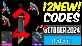 ⚠️ NEW CODES ⚠️ ALL WORKING CODES For Murder Mystery 2 October 2024Roblox Murder Mystery 2 Codes [upl. by Je]