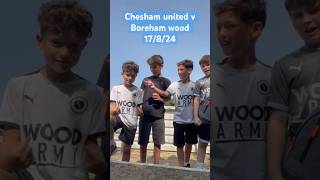 Chesham united v Boreham wood vlog 17824 football nonleague [upl. by Bigod]