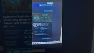 Ovr advanced settings won’t lunch or work [upl. by Rohn485]