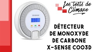 Test dun détecteur de monoxyde de carbone CO XSense CO03D [upl. by Einittirb103]