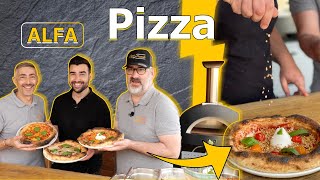 Comment faire une pizza de Pro  Bois ou au gaz  Four hybride Alfa Brio [upl. by Nynnahs]