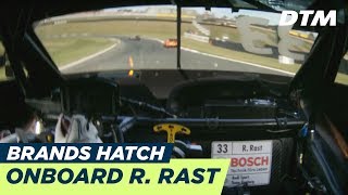 DTM Brands Hatch 2018  René Rast Audi RS5 DTM  RELIVE Onboard Race 1 [upl. by Anitnauq128]