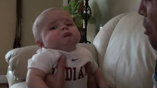 Mean Daddy  Hilarious Baby Video [upl. by Lesser671]