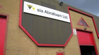 siaportrait  sia Abrasives  Abrafoam Alfreton [upl. by Ytsrik776]