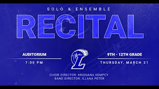 Solo amp Ensemble Recital [upl. by Kery]