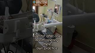 Dentist after one month opening there own practice smiledelhithedentalclinic teethwhitening care [upl. by Gregorius]