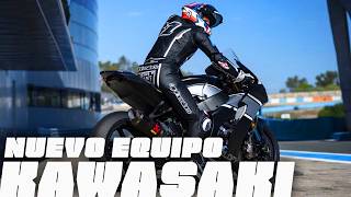 Así es el NUEVO equipo oficial de KAWASAKI en SBK [upl. by Sheree]