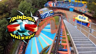 Spinball Whizzer 4K MultiAngle On Ride POV  Alton Towers Resort [upl. by Lewes]