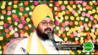 Bhai ranjit singh dhadrian wale whatsapp status [upl. by Elidad]