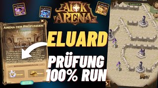 Afk Arena ELUARD PRÜFUNG 100 Run Ertragreiche Prüfungen [upl. by Jeanna]