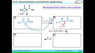 Lecture for Lesson VI19 Decarboxylation and Synthetic Applications [upl. by Harriman]