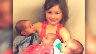 10 Days After These Triplets Were Born Their Mother Felt A Stabbing Pain In Her Chest [upl. by Islek]