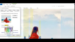 Windows folder background change 📂 [upl. by Saidnac713]