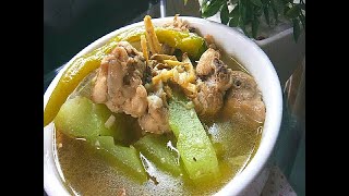 How to Cook Tinolang Manok  2 minutes cooking tutorial  Yummy and Easy recipe [upl. by Ainitsirc]