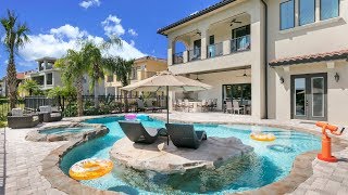 Take a tour of this amazing 9bedroom villa in Orlando [upl. by Sesom]