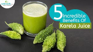 5 Incredible Benefits Of KarelaBitter Gourd Juice  How To Make Karela Juice [upl. by Miran]